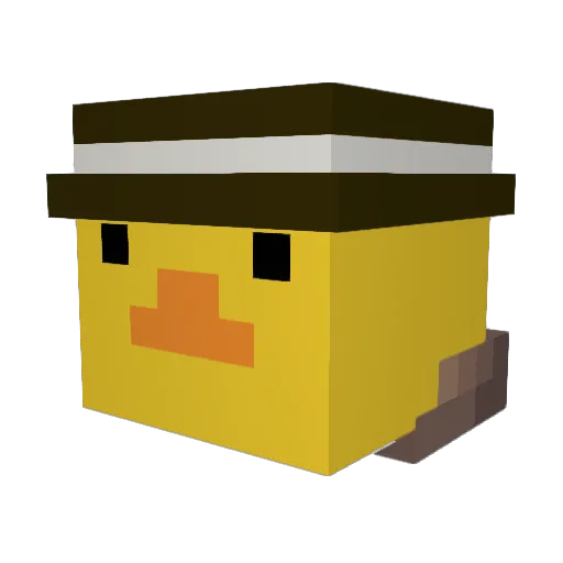 ninja75312 Minecraft avatar head, 3D render