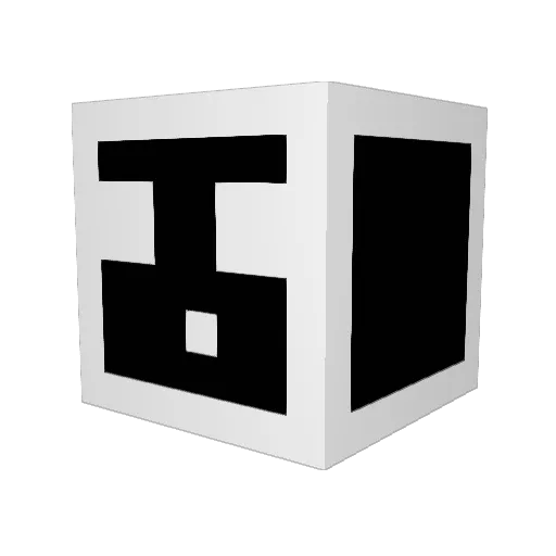 ninja_man_1 Minecraft avatar head, 3D render