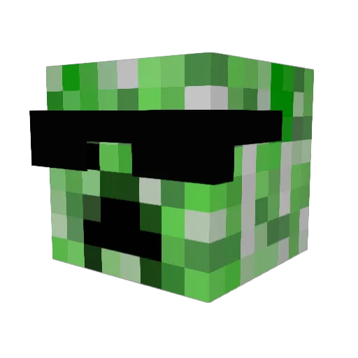 ninjabagel101 Minecraft avatar head, 3D render