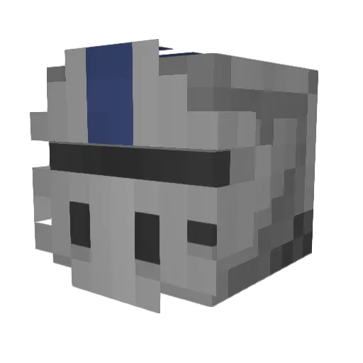 ninjabeast1234 Minecraft avatar head, 3D render