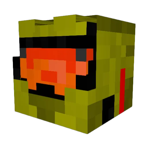 ninjaboy0728 Minecraft avatar head, 3D render