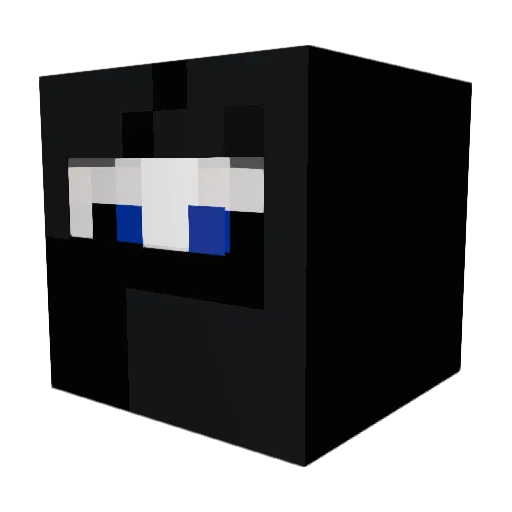 ninjaco99 Minecraft avatar head, 3D render