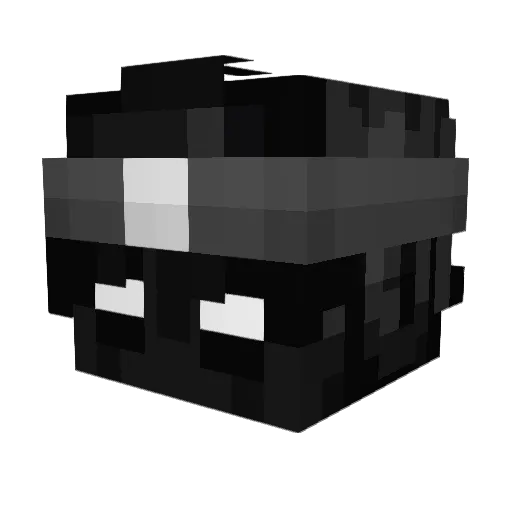 ninjaextrem0 Minecraft avatar head, 3D render
