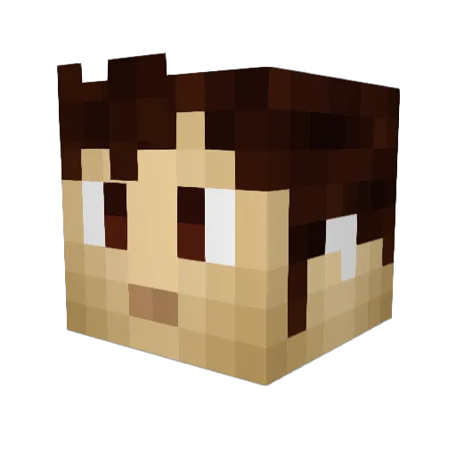 ninjafrog234 Minecraft avatar head, 3D render