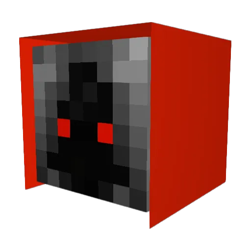 ninjaghost774 Minecraft avatar head, 3D render