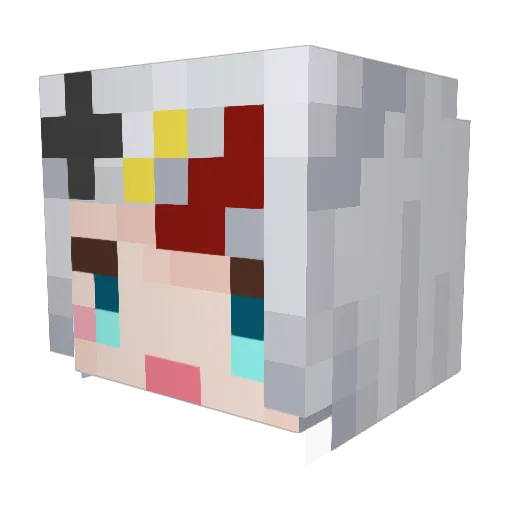 ninjagu_0906 Minecraft avatar head, 3D render