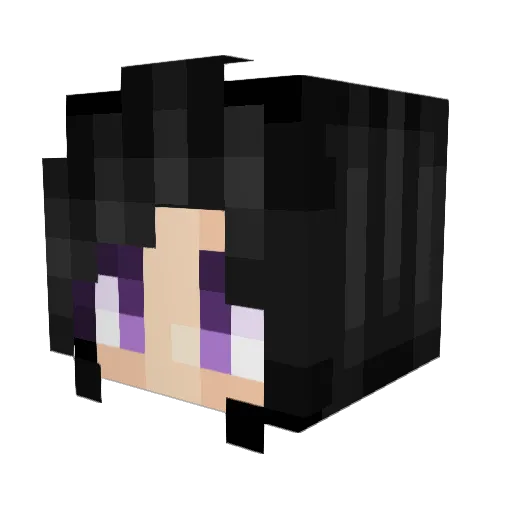 ninjakitten155 Minecraft avatar head, 3D render