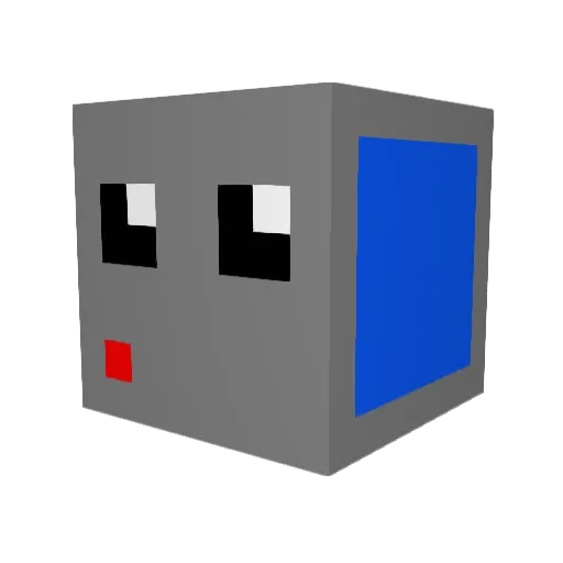 ninjaman1121 Minecraft avatar head, 3D render