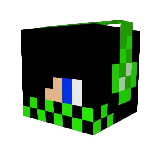 ninjaman37 Minecraft avatar head, 3D render