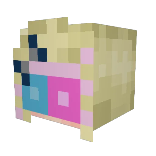 ninjapanda1312 Minecraft avatar head, 3D render