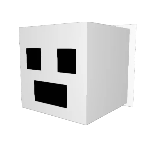 ninjaslayer28 Minecraft avatar head, 3D render