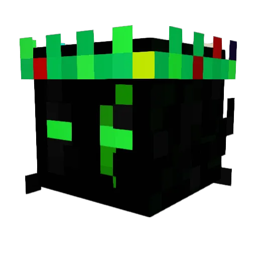 ninjin111 Minecraft avatar head, 3D render