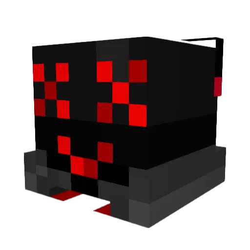 nino1107 Minecraft avatar head, 3D render