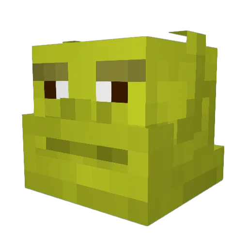 ninzugaming Minecraft avatar head, 3D render