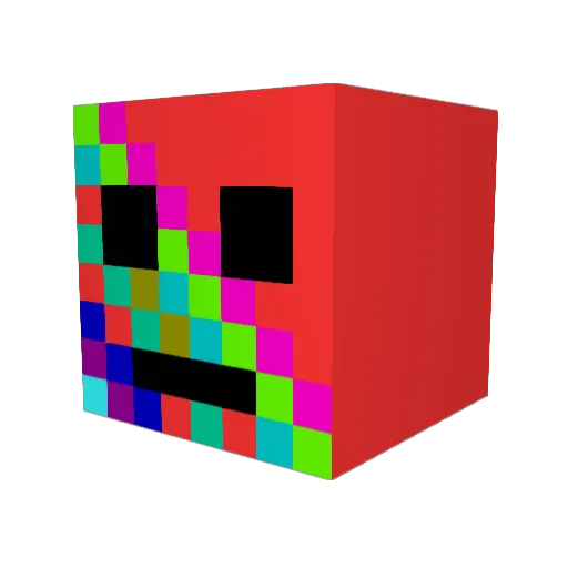 nisseboy Minecraft avatar head, 3D render
