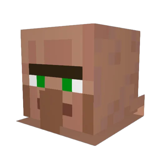 Minecraft-Avatar von nissethebeast: Kopf als 3D-Render