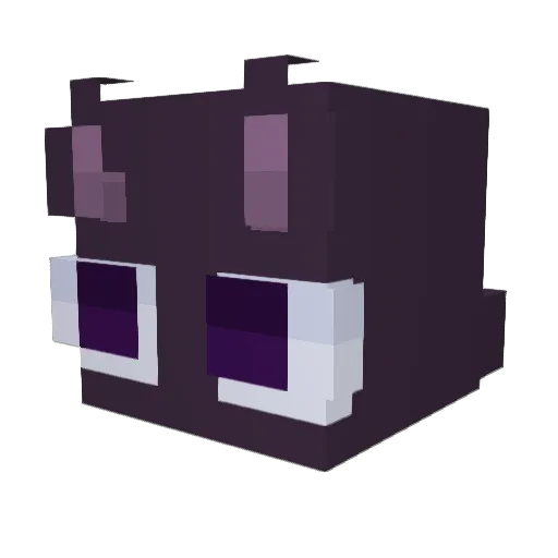 nistler0 Minecraft avatar head, 3D render