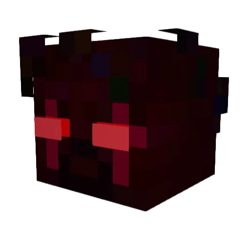 nisturrd Minecraft avatar head, 3D render