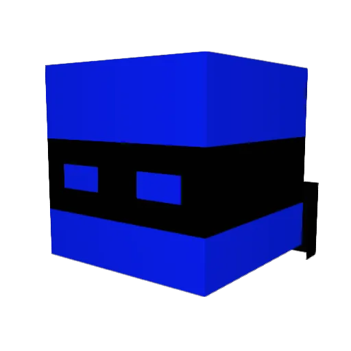 nitahacaracal Minecraft avatar head, 3D render