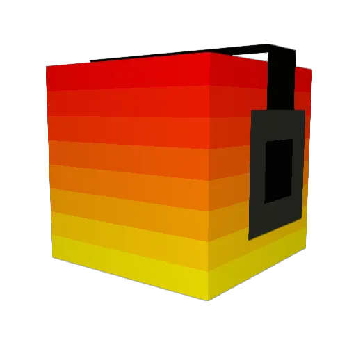 nitay21 Minecraft avatar head, 3D render