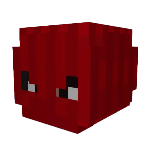 nitbh Minecraft avatar head, 3D render