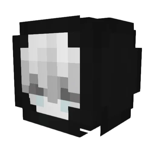 nithellyr Minecraft avatar head, 3D render