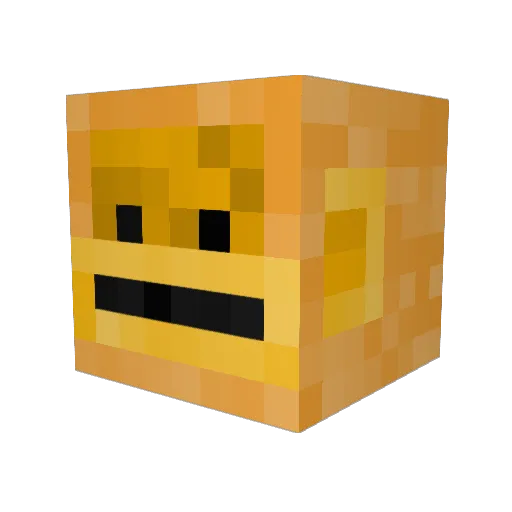 nittybda Minecraft avatar head, 3D render
