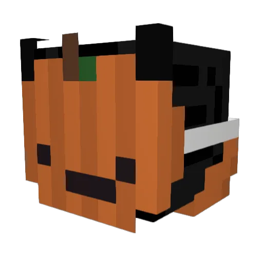 niuton30 Minecraft avatar head, 3D render