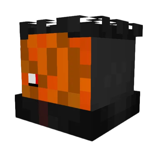 niv2736 Minecraft avatar head, 3D render