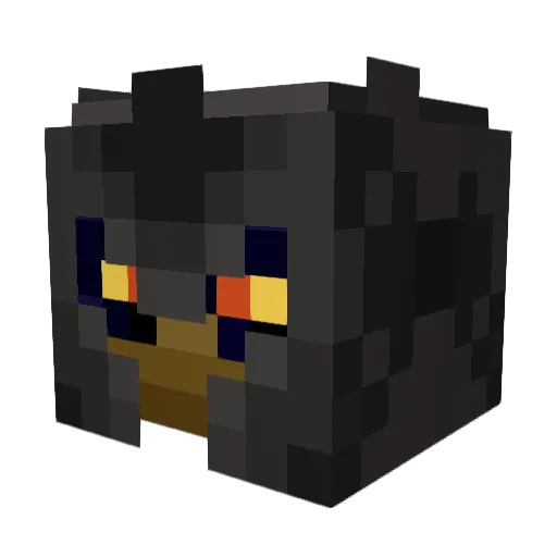 niwismen Minecraft avatar head, 3D render