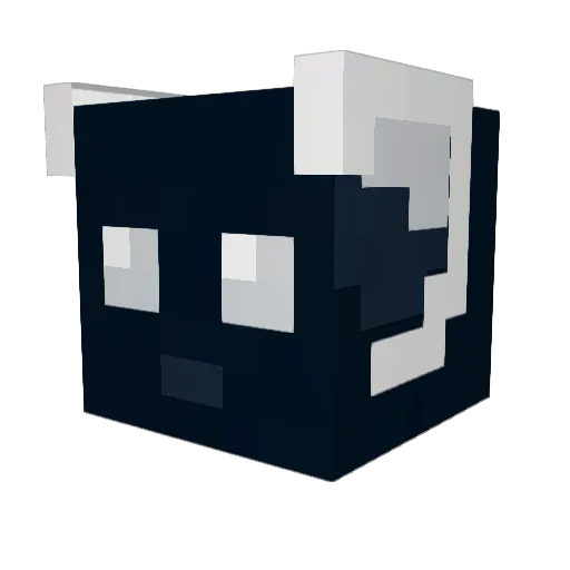nixii_dev Minecraft avatar head, 3D render