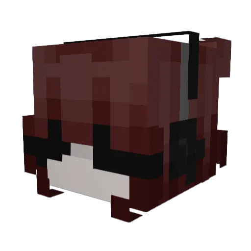 niyuh Minecraft avatar head, 3D render