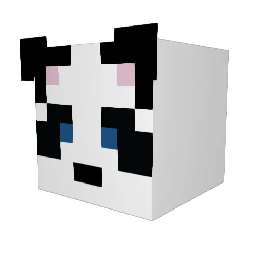 njrBoy Minecraft avatar head, 3D render