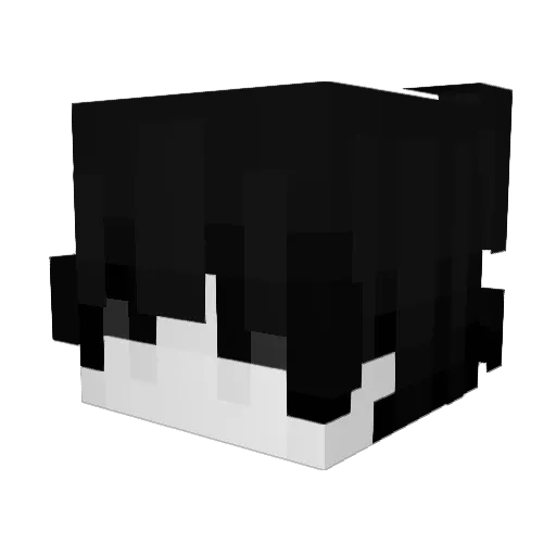nktt Minecraft avatar head, 3D render