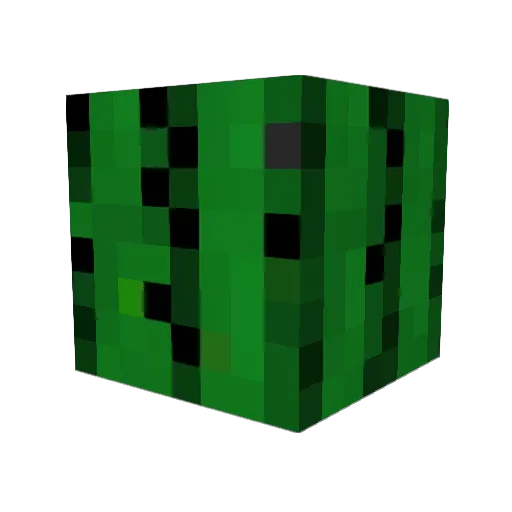 nkxonyx Minecraft avatar head, 3D render