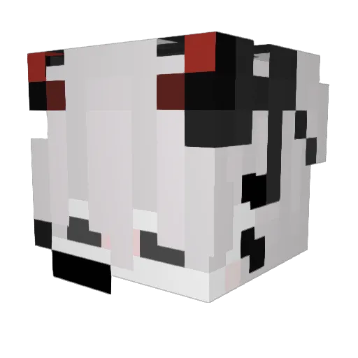 nl11_ndh Minecraft avatar head, 3D render