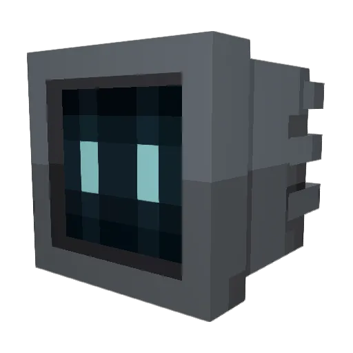 nlixt Minecraft avatar head, 3D render