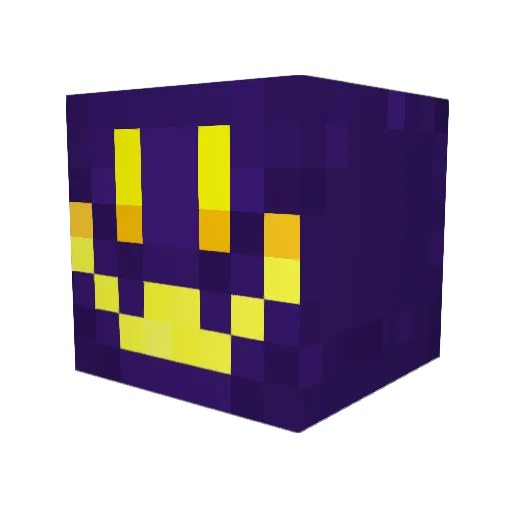 nlsmith Minecraft avatar head, 3D render