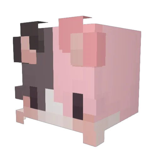 nnaattssuu Minecraft avatar head, 3D render