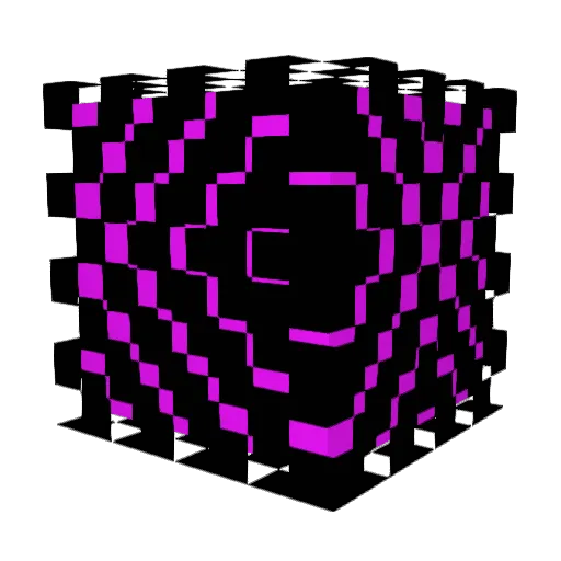 nnarect Minecraft avatar head, 3D render