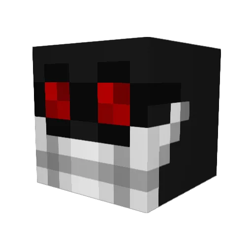 nnath Minecraft avatar head, 3D render