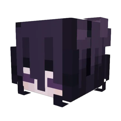 nnc4 Minecraft avatar head, 3D render