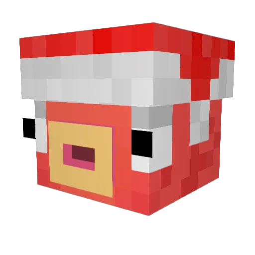 nnoops Minecraft avatar head, 3D render