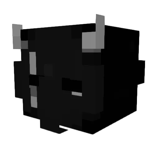 nnvm Minecraft avatar head, 3D render