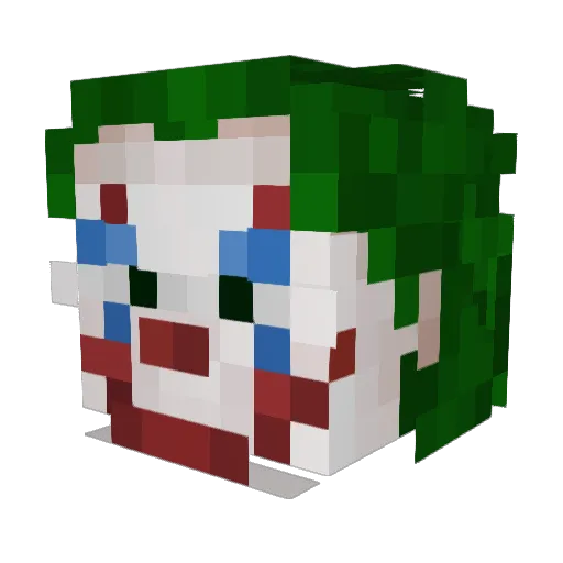 no4skyn Minecraft avatar head, 3D render