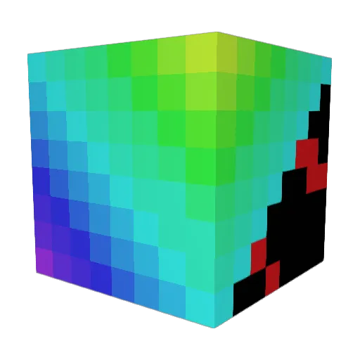 noKUNKUN Minecraft avatar head, 3D render