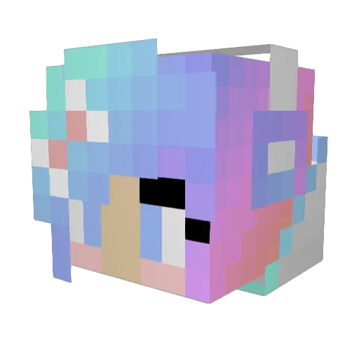 noTORIous0425 Minecraft avatar head, 3D render