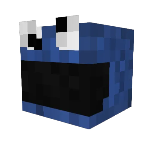 no_name78 Minecraft avatar head, 3D render