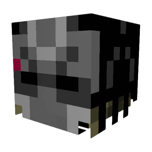 noa1001 Minecraft avatar head, 3D render