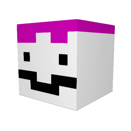 noaenzoxd12 Minecraft avatar head, 3D render